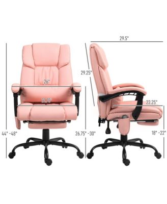Massage Office Chair, Office Chair with 6 Vibration Points,