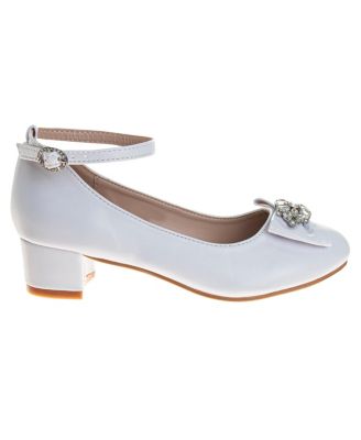 Little Girls Low Heeled Dress Pumps. (Little Kids/Big Kids)