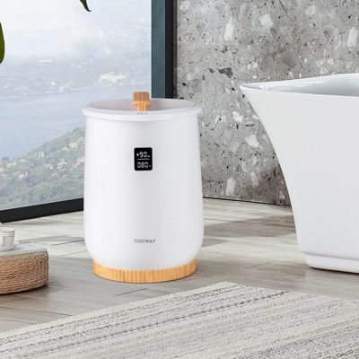 20L Bathroom Towel Warmer Bucket with Fragrance Holder & LCD Display