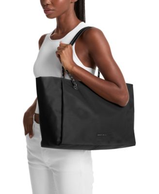 【Michael Kors】ジョージア ラージナイロントップジップトート Michael Kors Georgia Large Nylon Top Zip Tote - Macy's