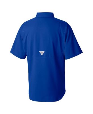 Men's Royal Los Angeles Dodgers 2024 World Series Champions Tamiami Short Sleeve Button-Down Shirt