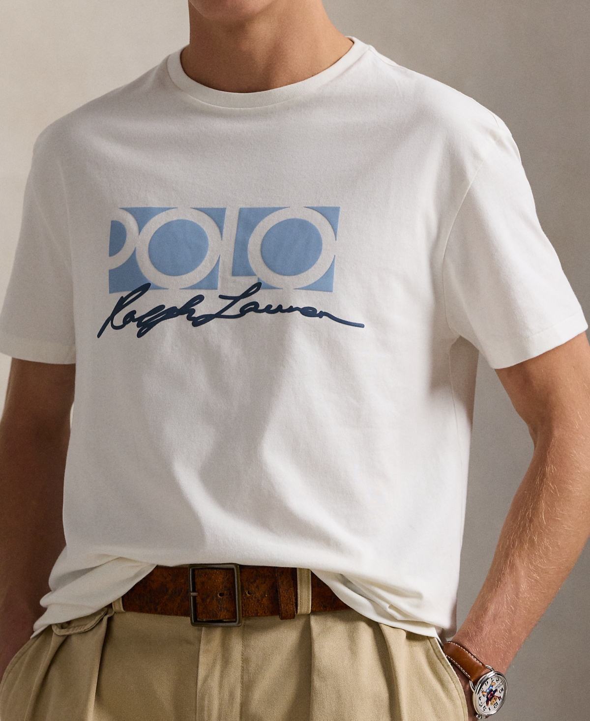 Polo Ralph Lauren Men's Classic-Fit Jersey Graphic T-Shirt