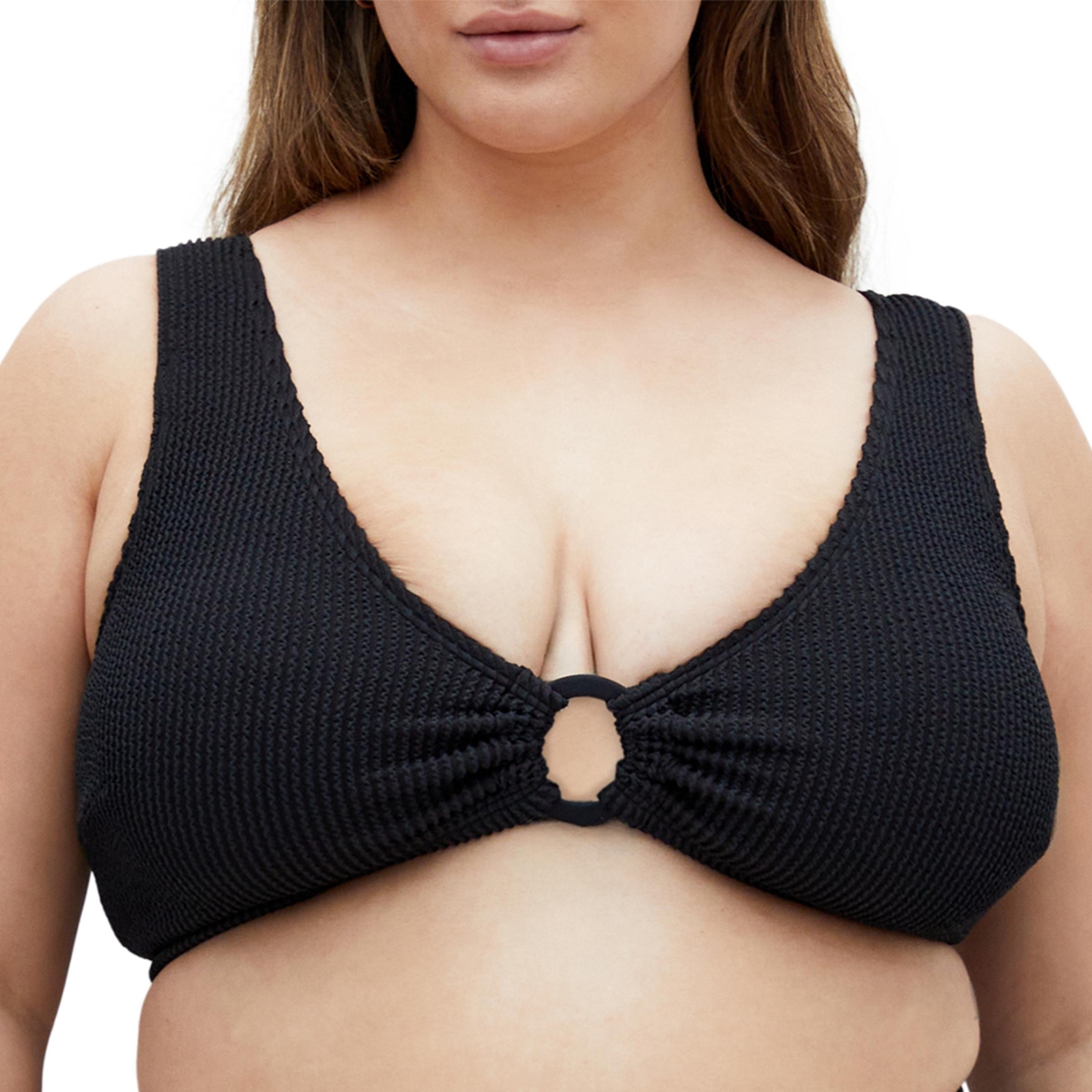 Plus Size Avalon Bikini Top - Amazon green