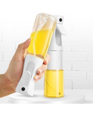 Set of 2 Glass Oil Spray Bottles - 200ml (6.7oz)