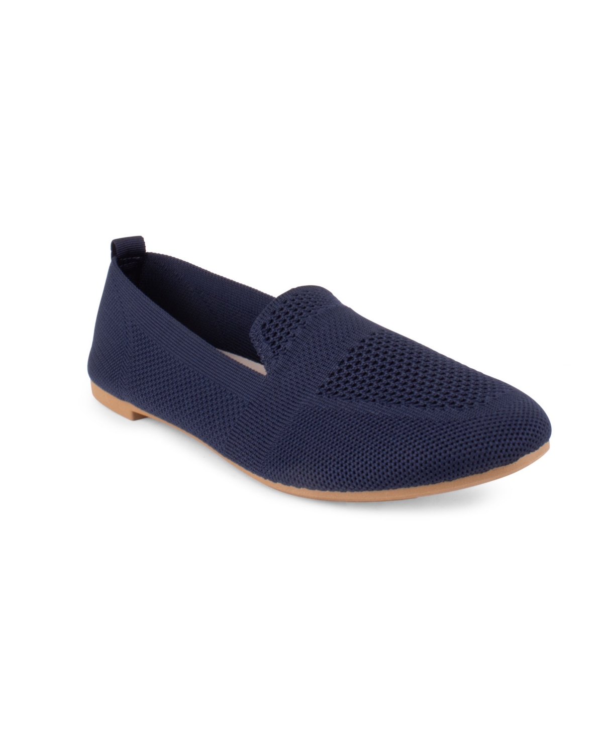 Women's Cozy Slip-On Loafers - Navy