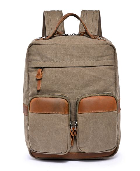 Рюкзак TSD BRAND Foothill Ranch Medium Canvas, цвет: Оливковый