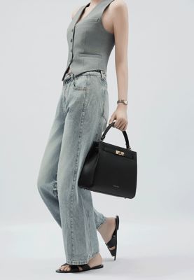 New-Victoria Women Satchel & Victoria Hyde Medium Handbag