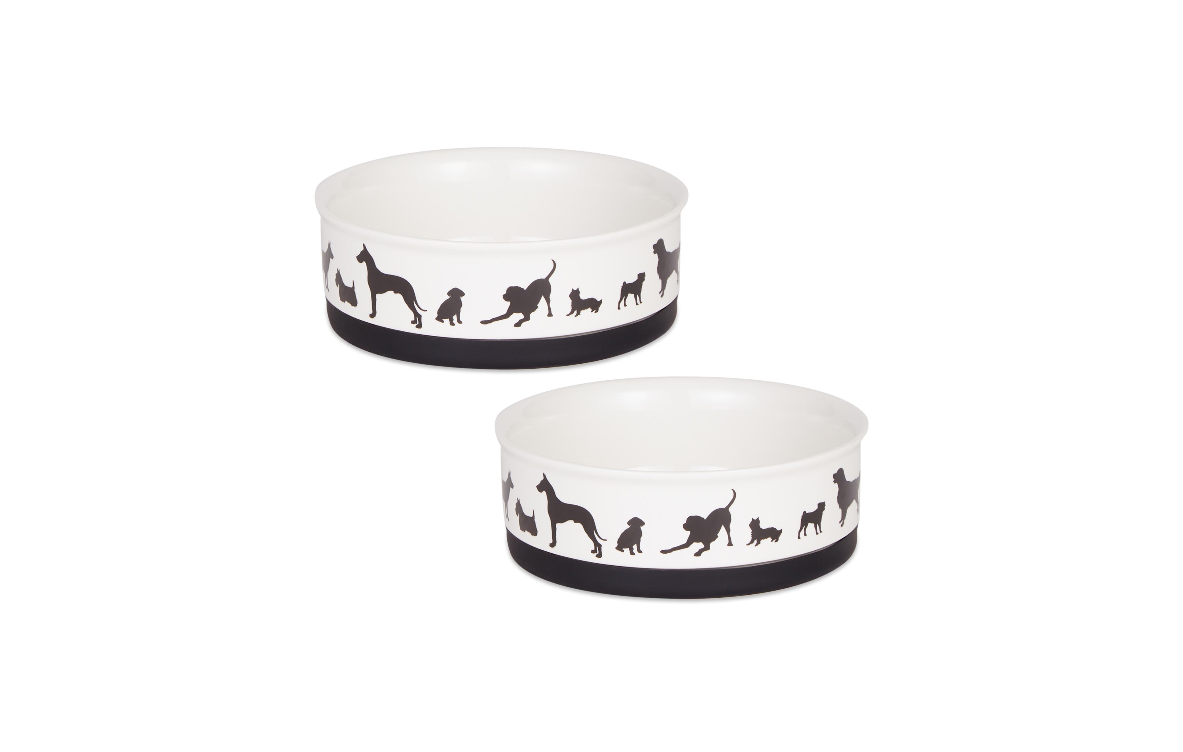 Bone Dry Dog Show Pet Bowl Set/2
