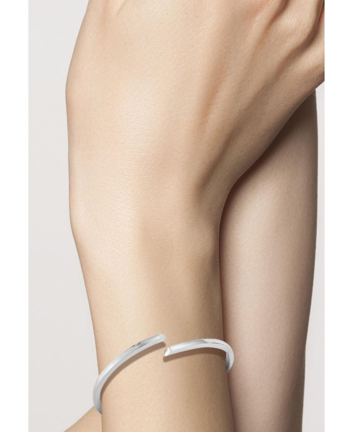 Rachel Zoe 14KPlated Sterling Silver Bypass Bangle Bracelet - Gold