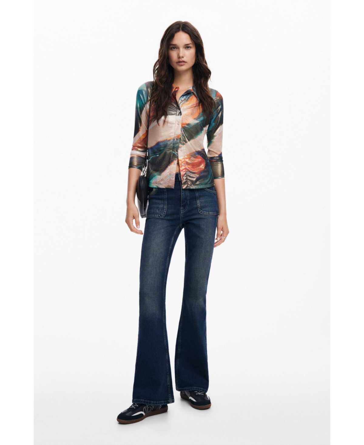 Desigual Women's Multitone blouse