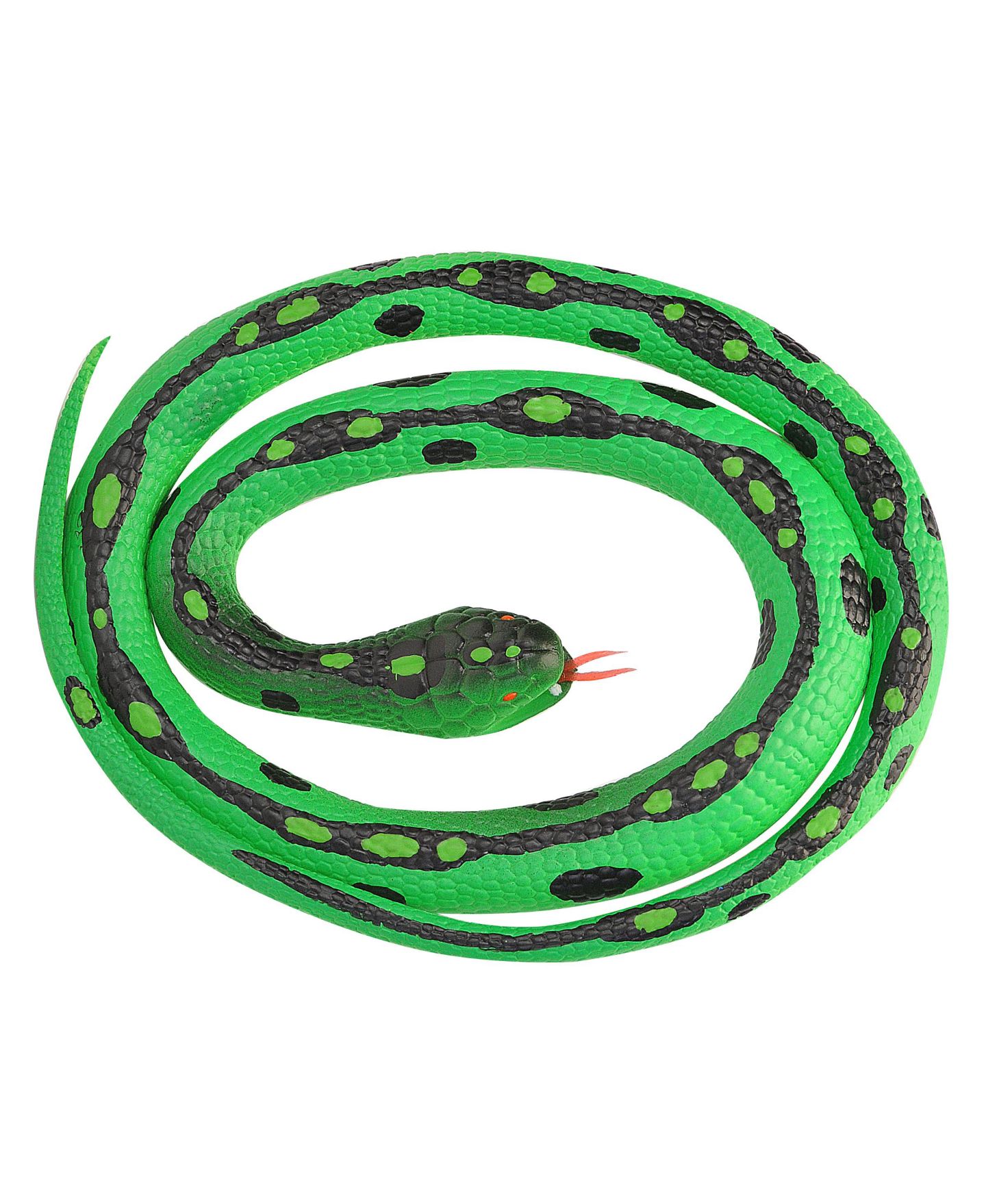 Детская фигурка Wild Republic Green Garden Snake Flexible Rubber Figurine, Ages 3+ — фото 1