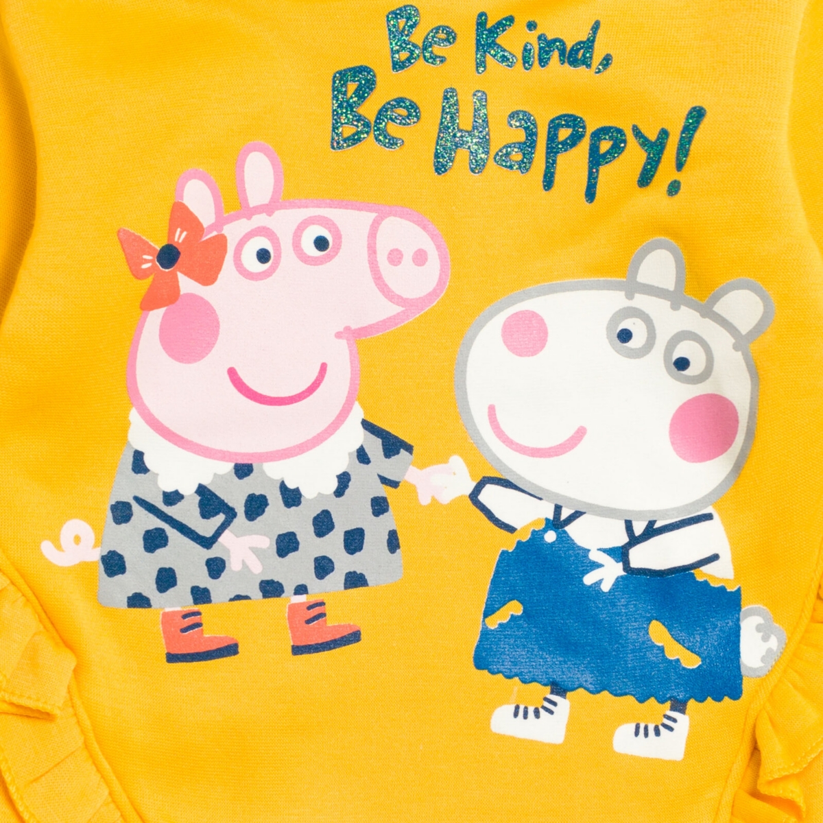 Peppa Pig Girls Pullover Fleece Hoodie and Leggings Outfit Set