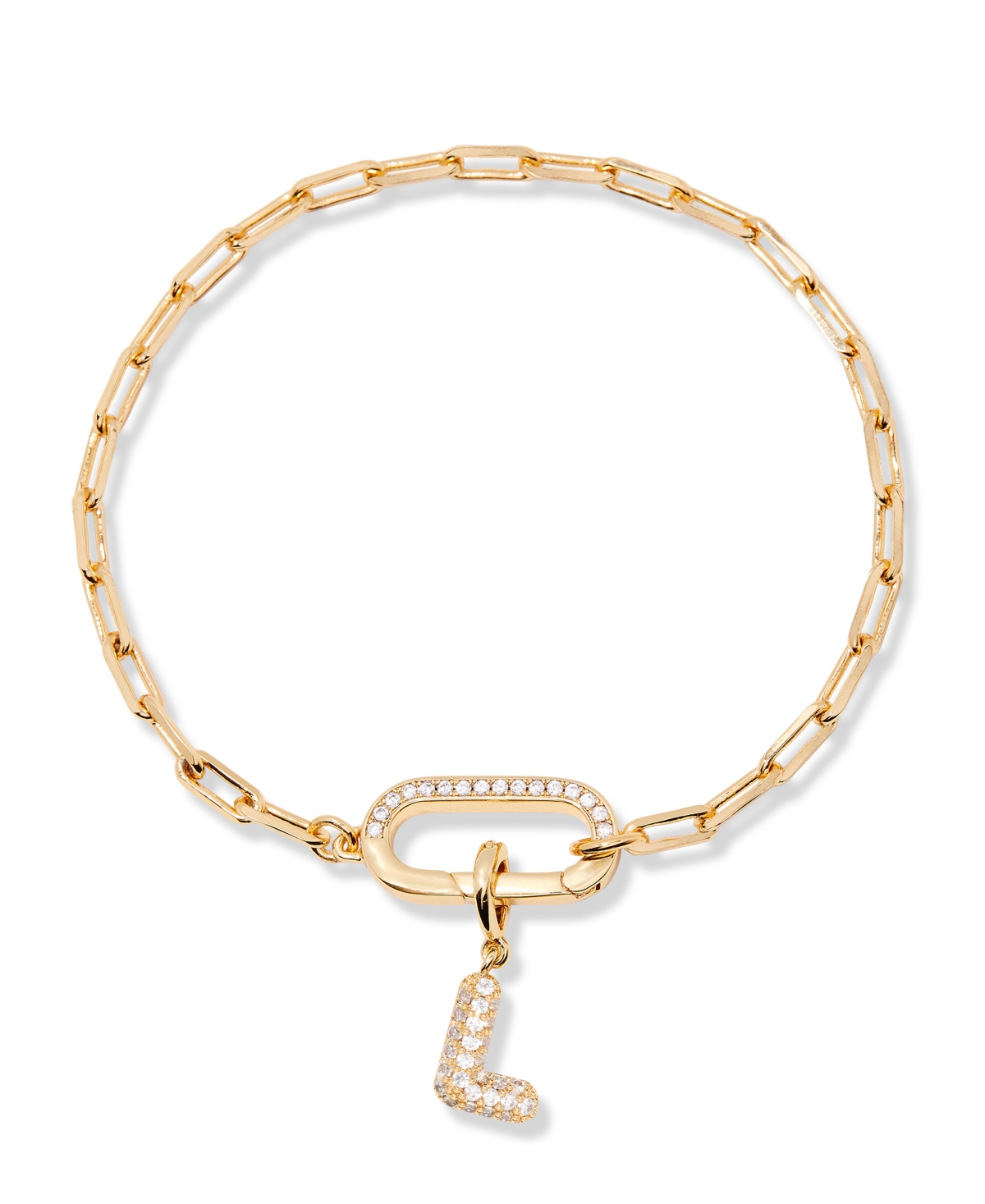 Brook & York Petra Initial Charm Bracelet In Letter L