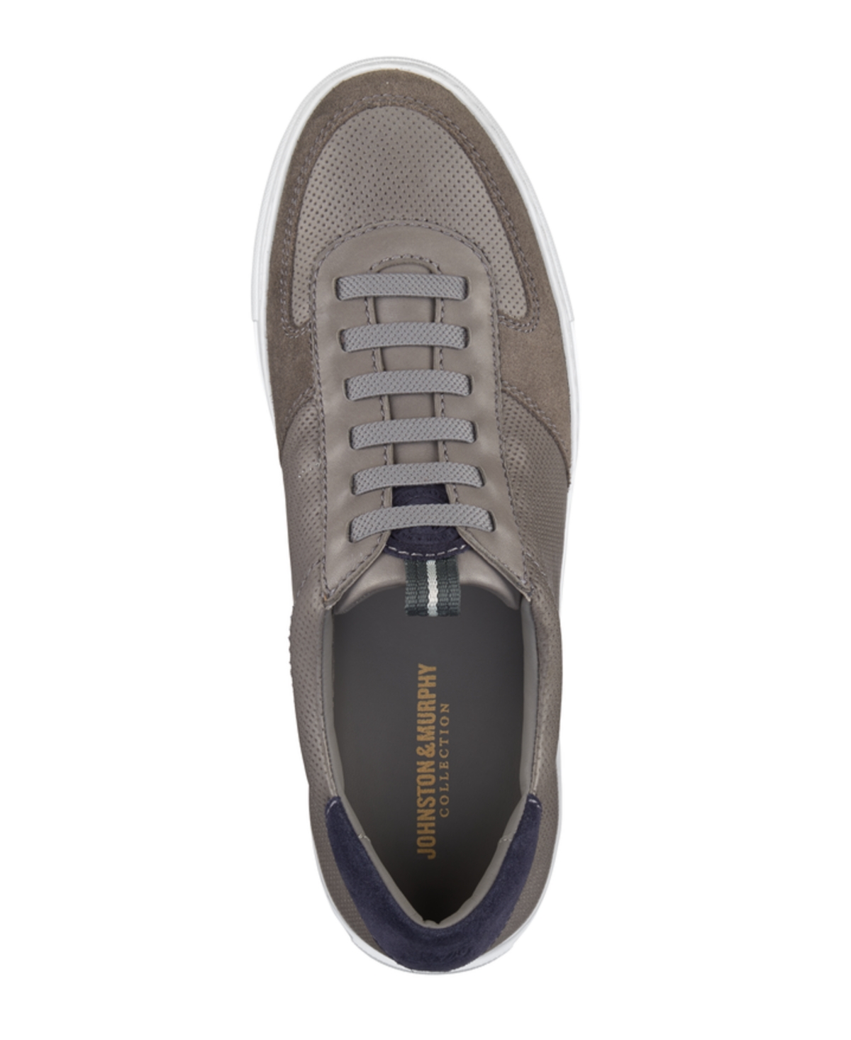 Johnston & Murphy Men's Anson U Throat Lace to Toe Shoe - English Suede
