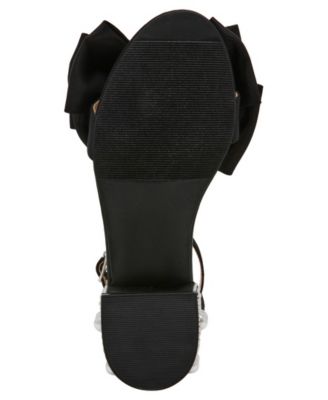 Little and Big Girls Lulu Dress Sandal with Pearl Heel 