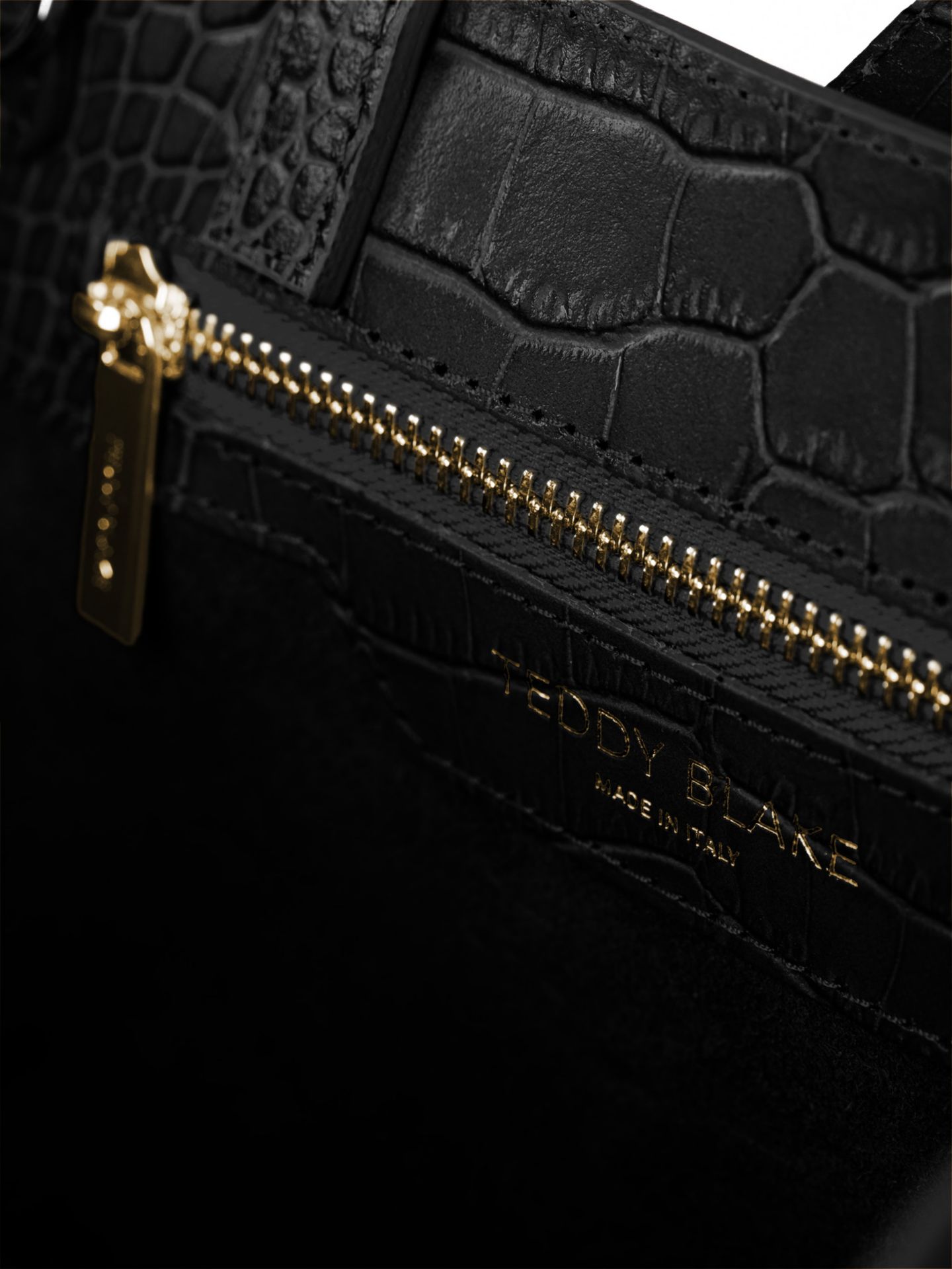 Женская сумка Teddy Blake Lola Croco 10", цвет: Чёрный — фото 7