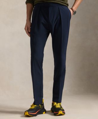 Men's Pleated Suit Trousers