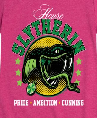 Big Girls Slytherin Graphic Short Sleeve Tee
