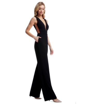 Women's Katrina Plunging-Neck Jumpsuit