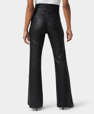 Women's High Rise Shimmer Flare Leggings Pants