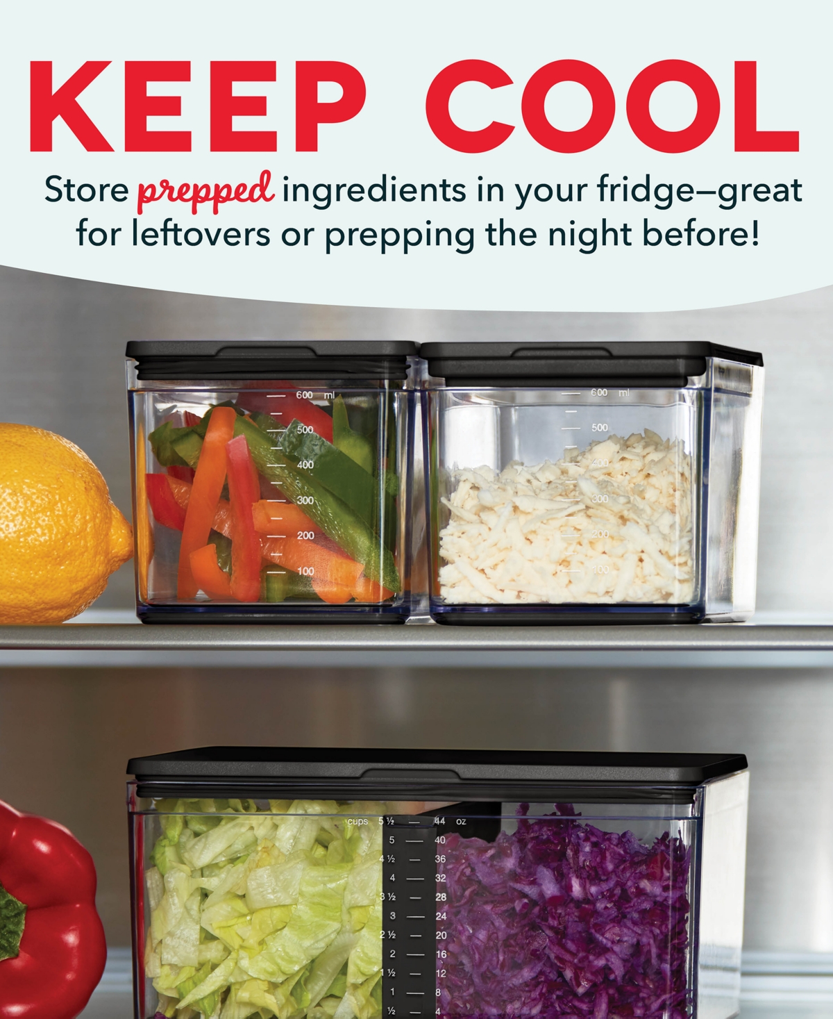 Prepdeck Gen 2 Recipe Prep & Storage Station System In Midnight Black