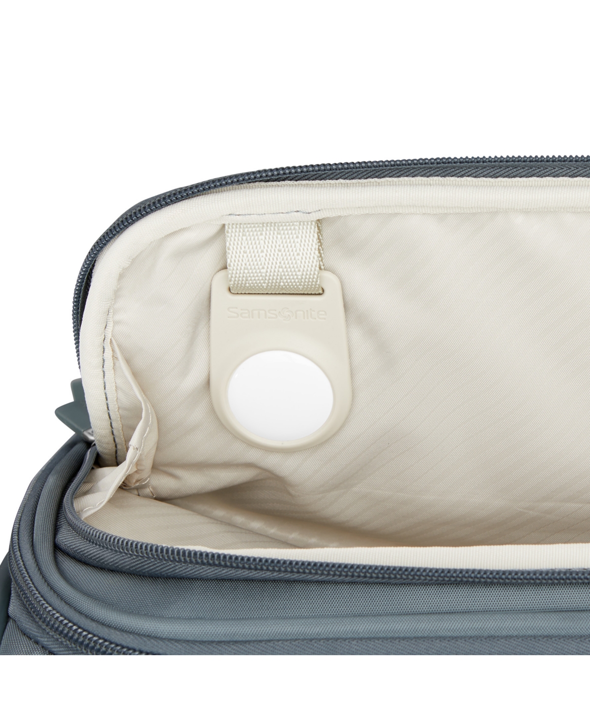 Samsonite Silhouette 18 21" Carry-on Expandable Softside Spinner In Slate Blue