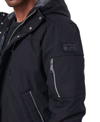 Men's Hooded Bomber Jacket