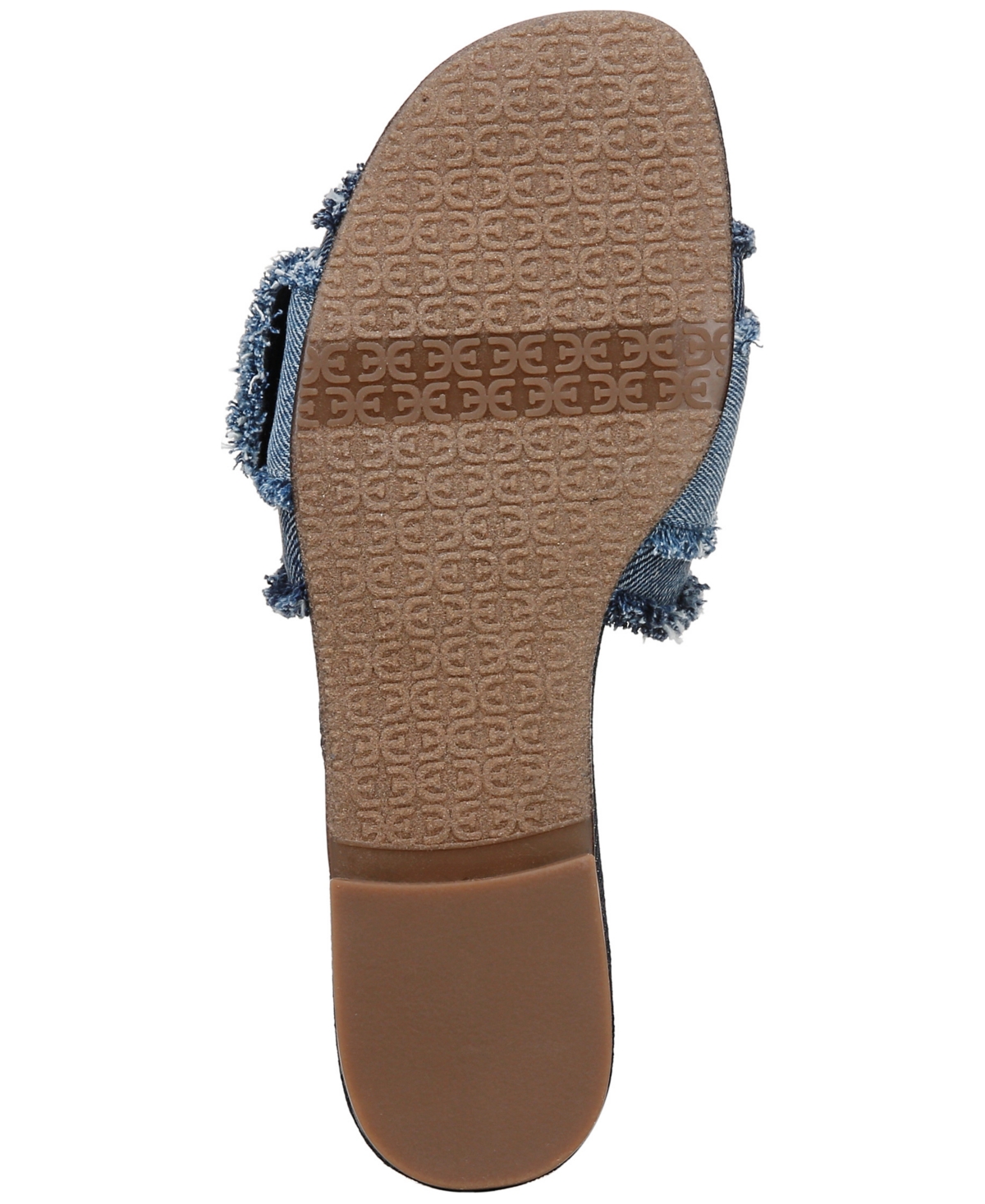 Sam Edelman Bambi Fray Sandals Blue Multi In Blue Multi