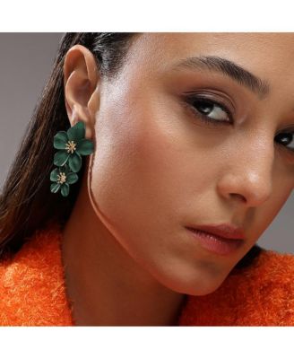 Women's Flower Drop Earrings