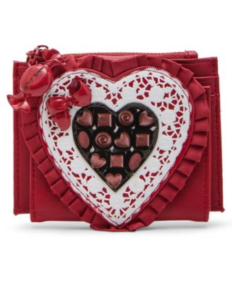 Betsey Johnson Chocolates Box Bifold Wallet - Macy's