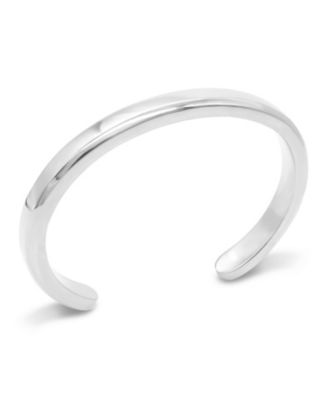 Bali Cuff Bracelet in Sterling Silver, Small