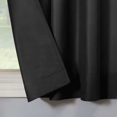 Martine Microfiber Semi-Sheer Rod Pocket Kitchen Curtain Valance and Tiers Set
