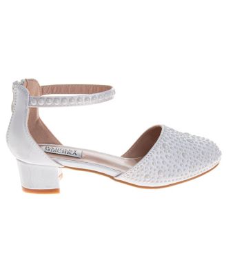 Little Girls Ankle Strap Dress Shoes. (Toddler/Little Kids)