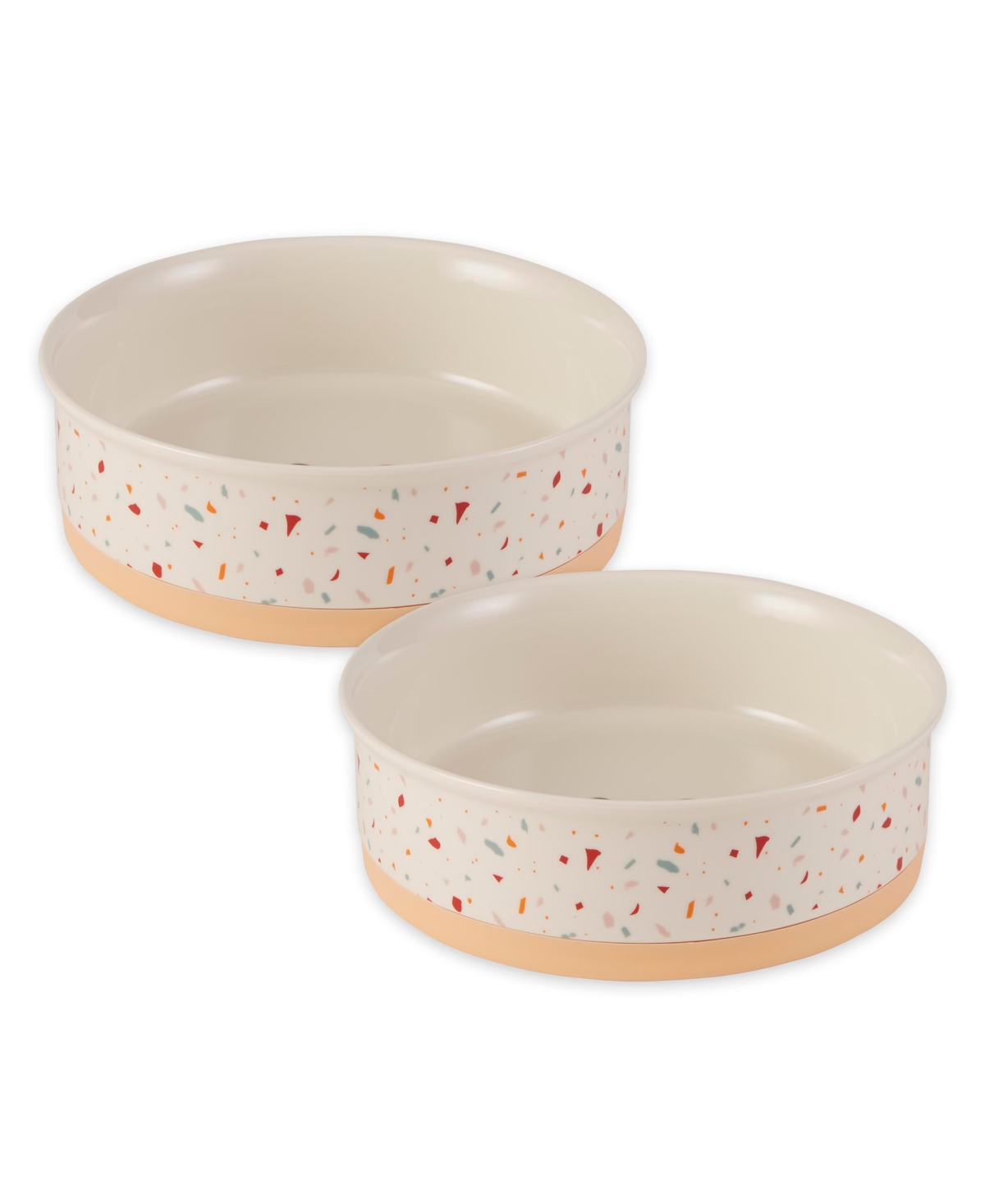 Terrazzo Pet Bowl Set/2 - Terrazzo