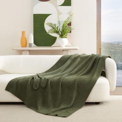 Cozy Potato - Blanket with Socks - Winter Moss