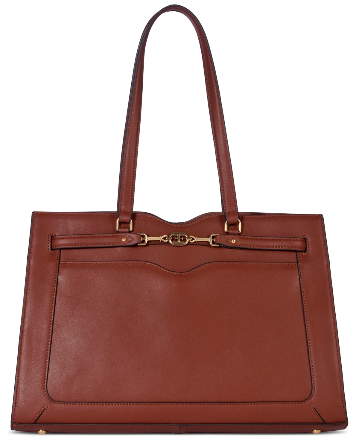 SAM EDELMAN LORAINE LEATHER BOX TOTE 