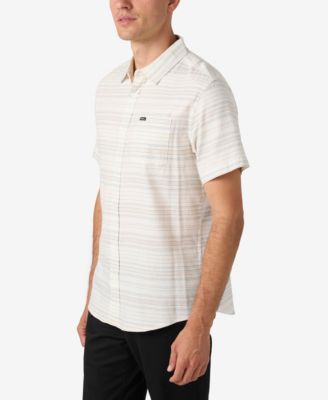 Men's Seafaring Stripe Short Sleeve Stretch Shirt