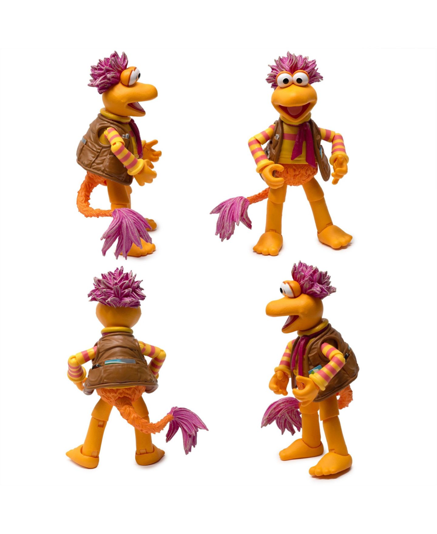 Коллекционная фигурка Fraggle Rock Gobo с подвижными частями, 5", масштаб 1:12, от 8 лет, цвет: Open Miscellaneous — фото 8