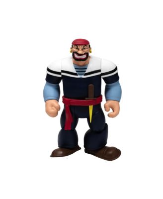 Boss Fight Studio Power Stars Bluto as Sindbad Action Figure – Retro Style Collectible Figurine from the Sailor Meets Sindbad the Sailor Color Animation with 7 Points of Articulation – 5” Scale