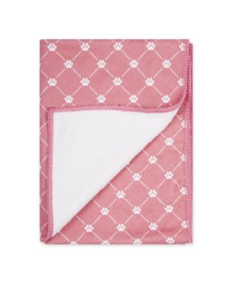 Microfiber Trellis Printed Pet Towel 3 Piece Set