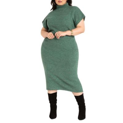 Blue Sweater Plus Size Night Out Dresses | Macy's