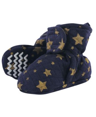 Baby Boys Hudson Unisex Cozy Quilted Unisex Bootie Pair