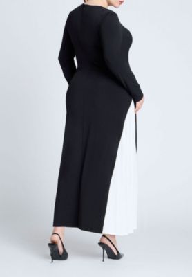 Women's Maxi Dress With Pleat