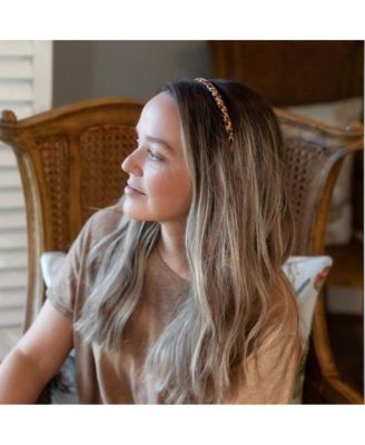 Thin Print Headband - Cheetah