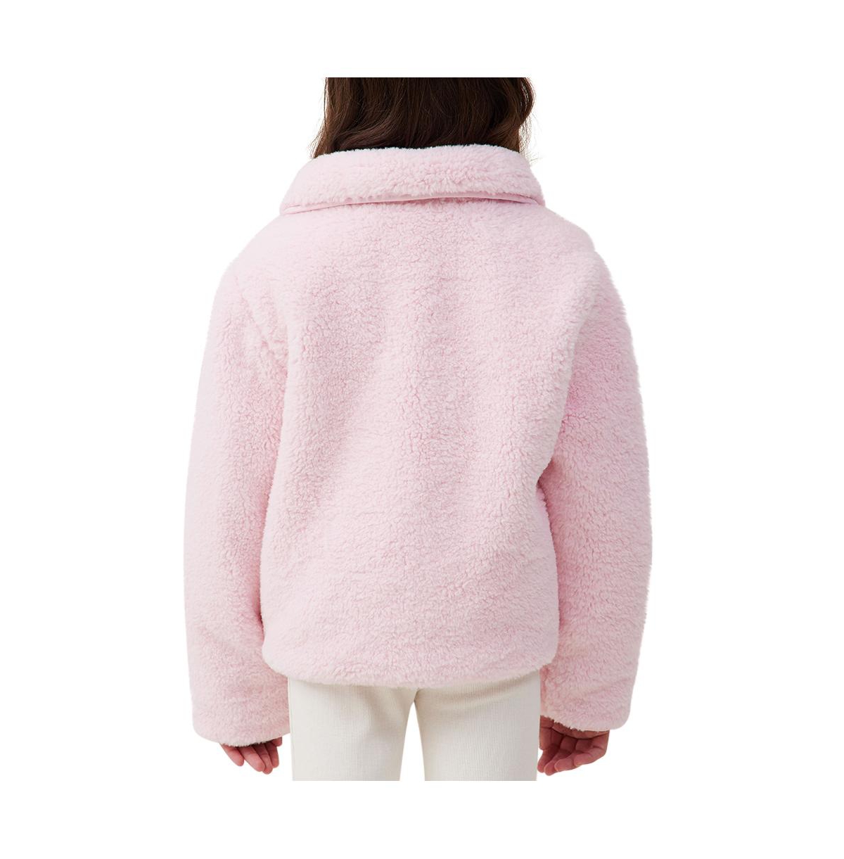 Cotton On Girls Little/Big Sophia Teddy Jacket