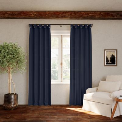 Archaeo Cotton Blend Button Tab Top Curtain