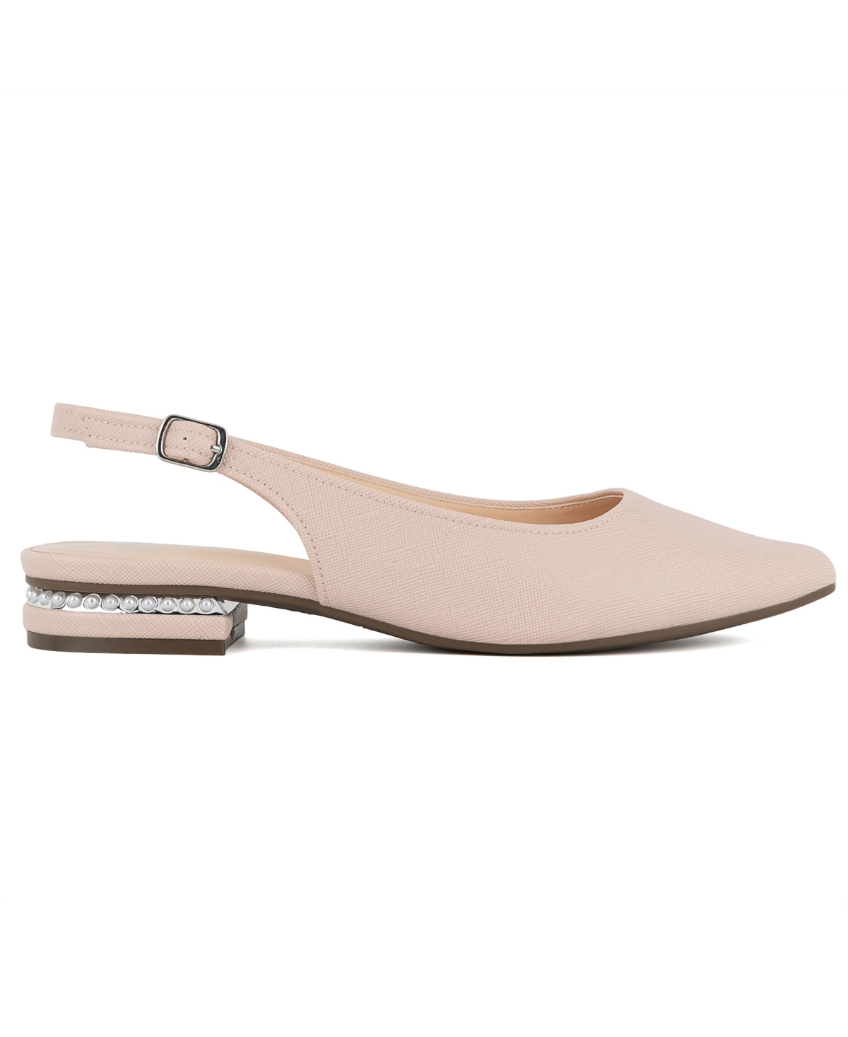 JONES NEW YORK WOMEN'S QUILSA POINTED TOE SLINGBACK FLATS