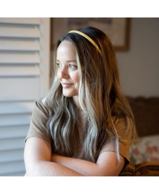 Thin Solid Headband - Pale Yellow