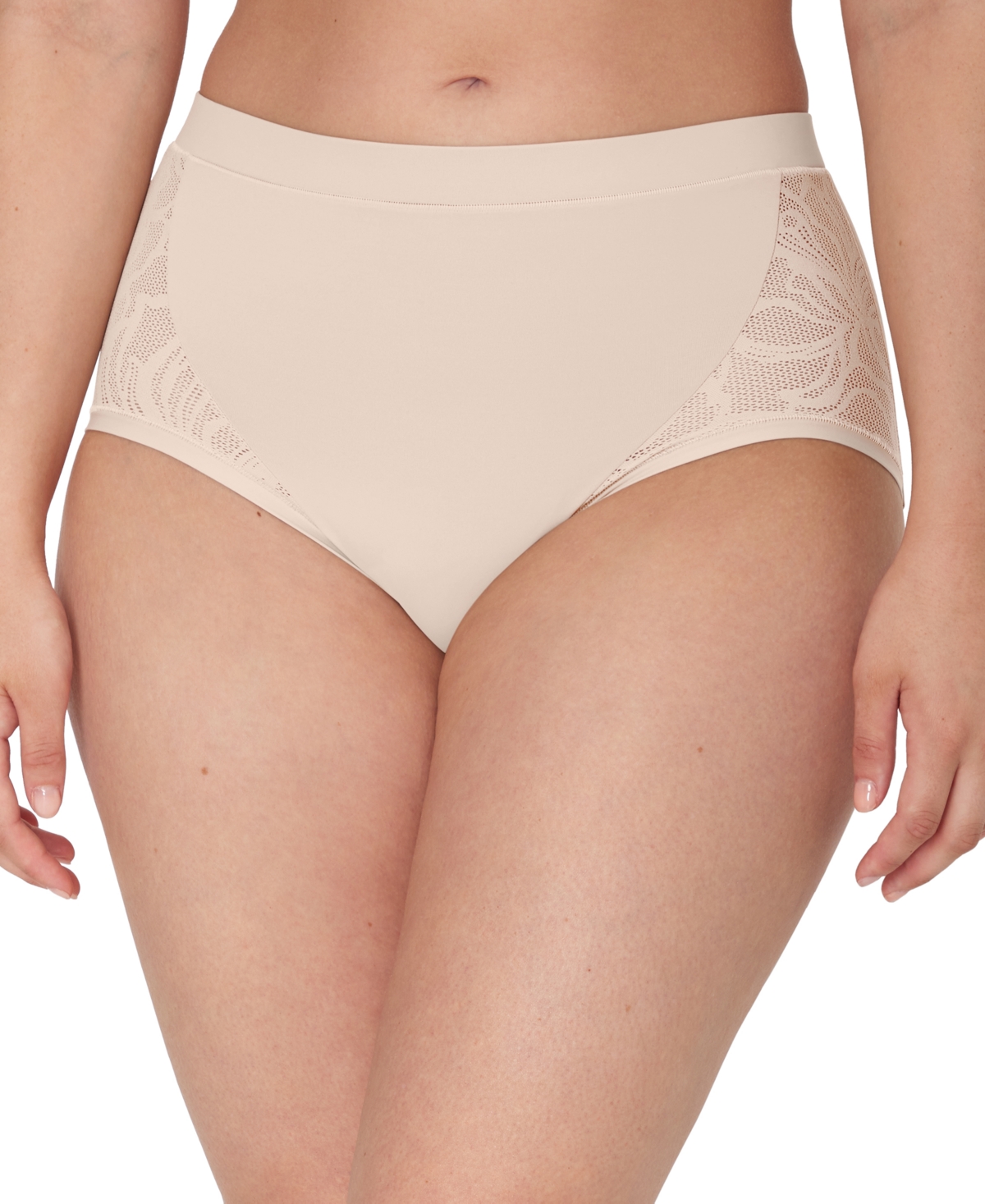 Bali's Women's Coolest Smoothing High-Waist Brief Underwear Dfcsbf - Rosy Red