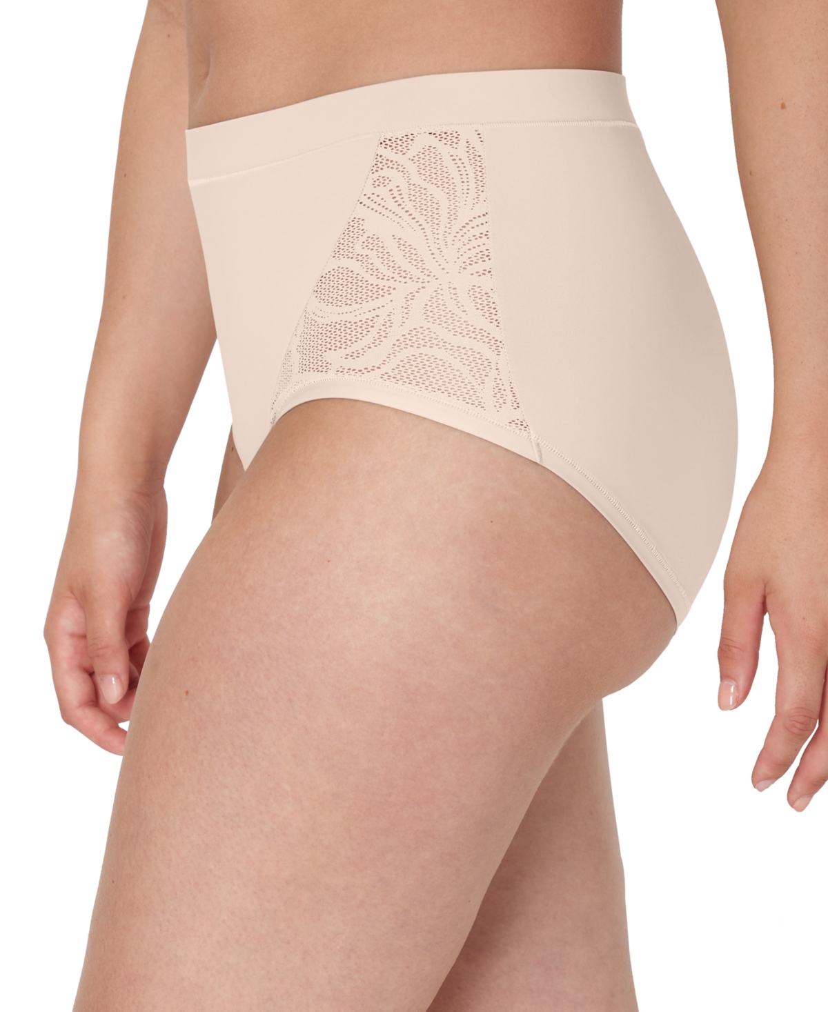 Shop Bali 's Women's Coolest Smoothing High-waist Brief Underwear Dfcsbf In Sandshell